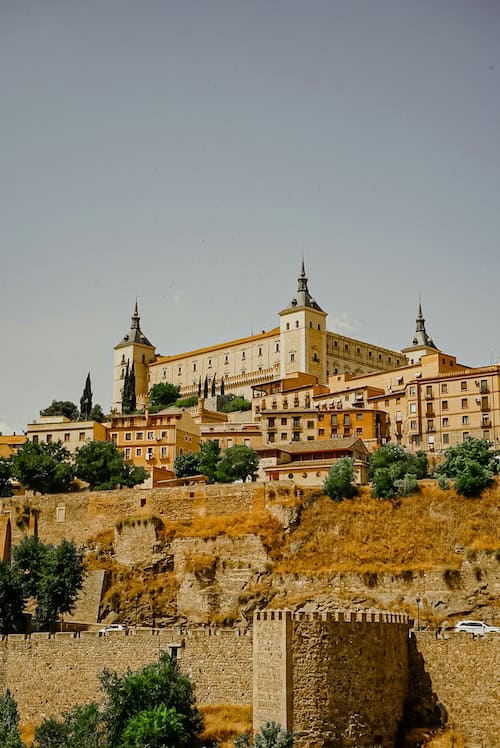 Toledo - View of the castle
