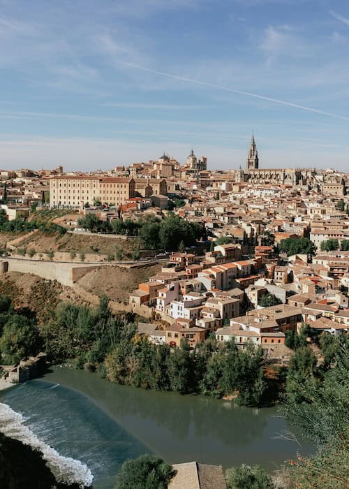 Toledo Pass: View of the city